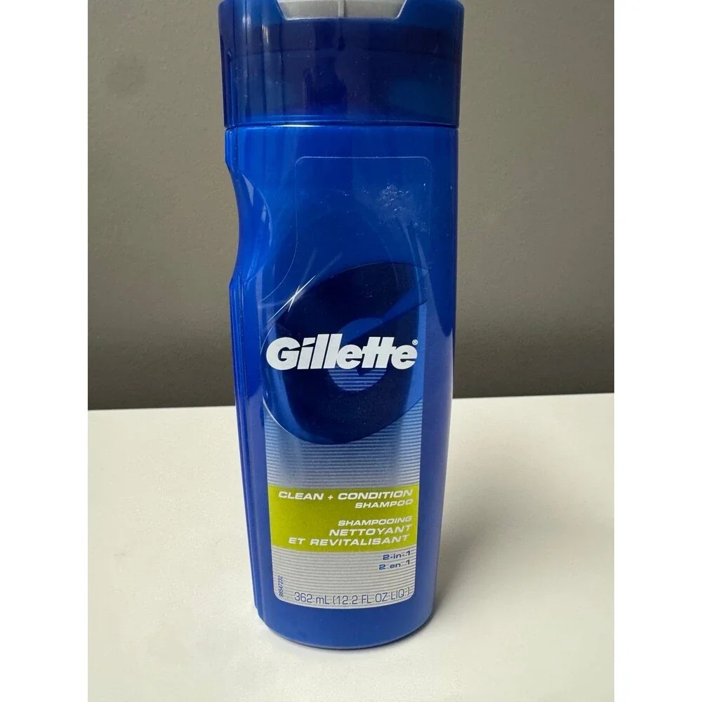 Vintage Gillette Clean + Condition 2-n-1 SHAMPOO 212.2 oz  DISCONTINUED